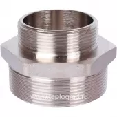 Ниппель переходной 2 1/2x2 НН никелированный Stout