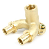 Уголок установочный TIM 20x1/2 проходной