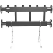 Распределительный коллектор Gidruss MK-400-3x32 (400 кВт, 2 магистр. подкл. DN65, 3 конт. G 1 1/4)