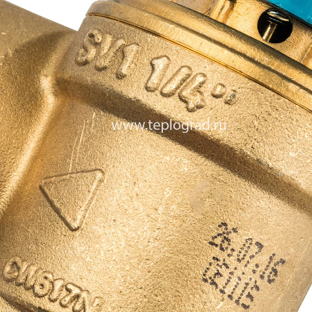 Предохранительный клапан Watts SVW 6-1 1/4, 6 бар для системы водоснабжения