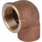 Угловой переход 28x1 ВП-ВР Sanha 4090g, бронза 14090281