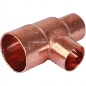 Тройник 22x15x15 ВП Sanha 5130, для медных труб под пайку 15130221515
