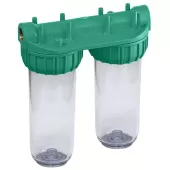 Фильтр для холодной воды Kristal Filter Eco D Slim 10 T 1" сдвоенный