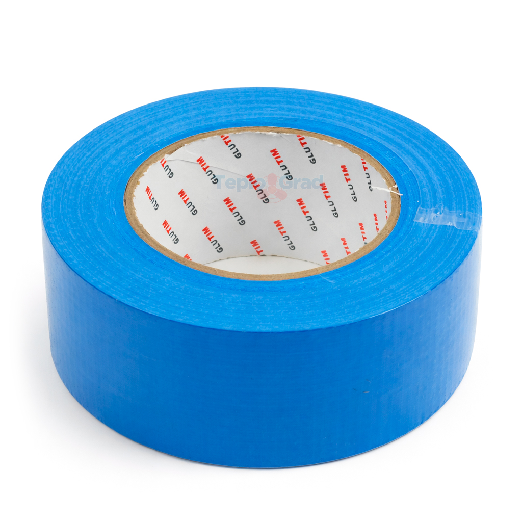 Лента армированная самоклеящаяся 48мм x 50м, синяя