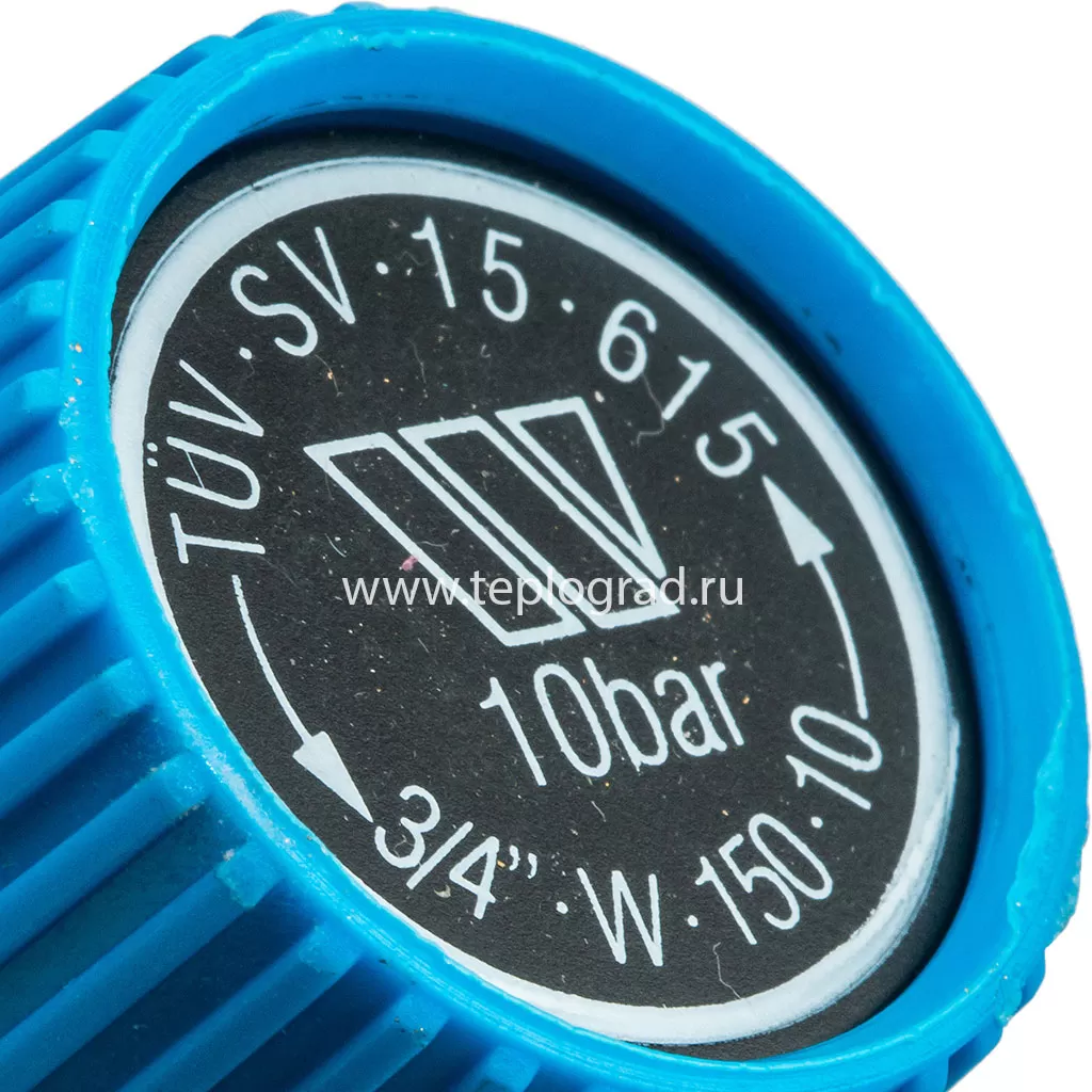 Предохранительный клапан Watts SVW 10-3/4, 10 бар для системы водоснабжения