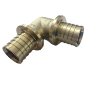 Угольник РЕХАУ MX 90° 50 латунь Угольник РЕХАУ MX 90° 50 латунь