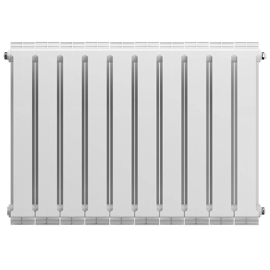 Биметаллический радиатор Royal Thermo PianoForte 500 Bianco Traffico 10 секций Биметаллический радиатор Royal Thermo PianoForte 500 Bianco Traffico 10 секций