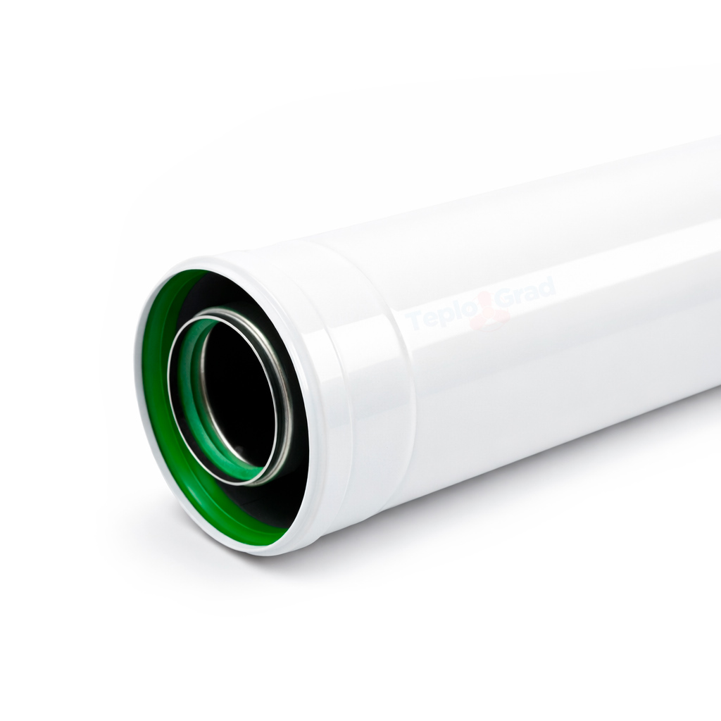 Труба коаксиальная Termica 60/100 500 мм