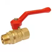 Шаровой кран Галлоп НР-ВР 1/2 ручка рычаг, серия Стандарт 221