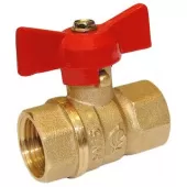 Шаровой кран Галлоп ВР-ВР 1/2 ручка бабочка, серия Стандарт 230