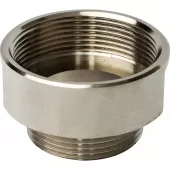 Муфта переходная 2x1 1/2 ВН никелированная Stout