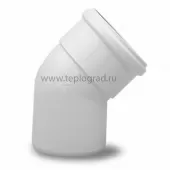 Отвод Baxi PPR DN80 45° для конденсационных котлов