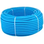 Металлопластиковая труба Henco RIXc 16х2 в синей гофре, бухта 100 метров