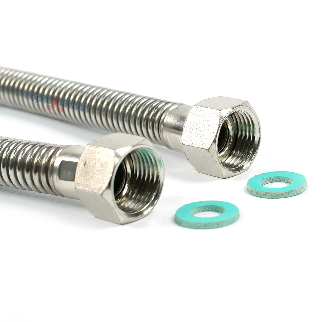 Шланг для газа сильфонного вида 1/2" гайка/гайка - 60 см