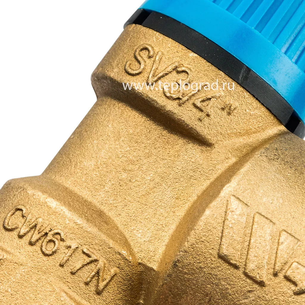 Предохранительный клапан Watts SVW 6-3/4, 6 бар для системы водоснабжения