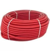 Металлопластиковая труба Henco Standard 20х2 в красной гофре, бухта 100 метров