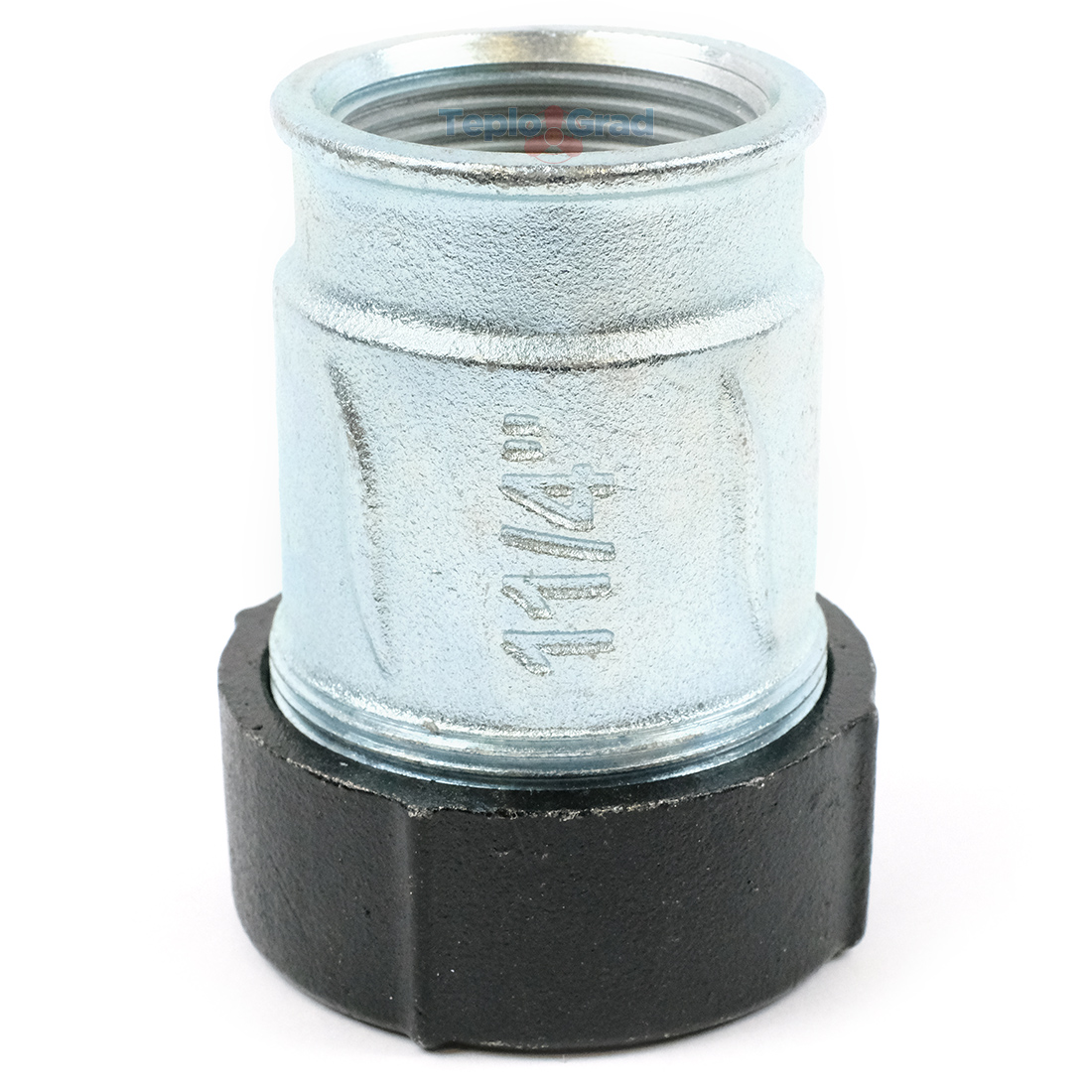 Обжимное соединение из ковкого чугуна Zeissler ВР 1 1/4 Обжимное соединение из ковкого чугуна Zeissler ВР 1 1/4