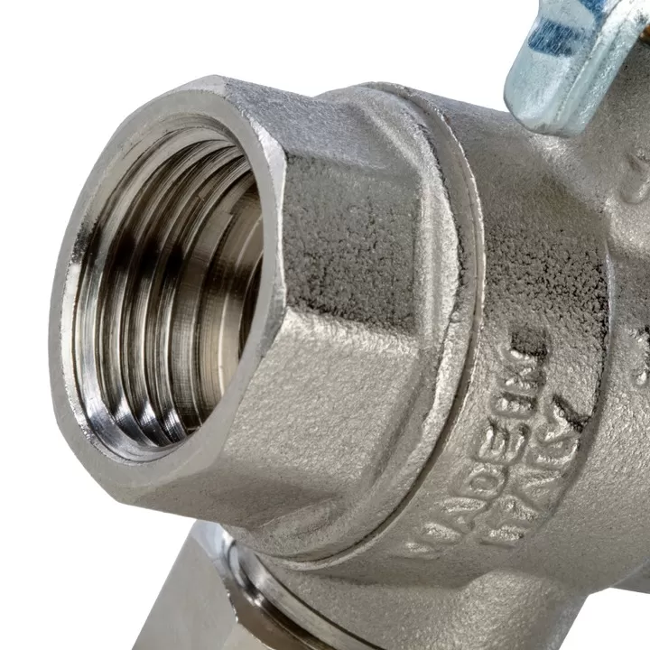 Шаровой кран Stout с фильтром ВР-ВР 1/2, ручка рычаг