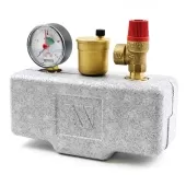 Группа безопасности Watts KSG 30/ISO2 в теплоизоляции 3 бар (до 50 кВт)