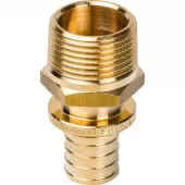 Переходник Stout НР 20x3/4 для труб из сшитого полиэтилена