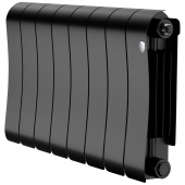 Биметаллический радиатор Royal Thermo Infinity 300 Noir Sable 8 секций