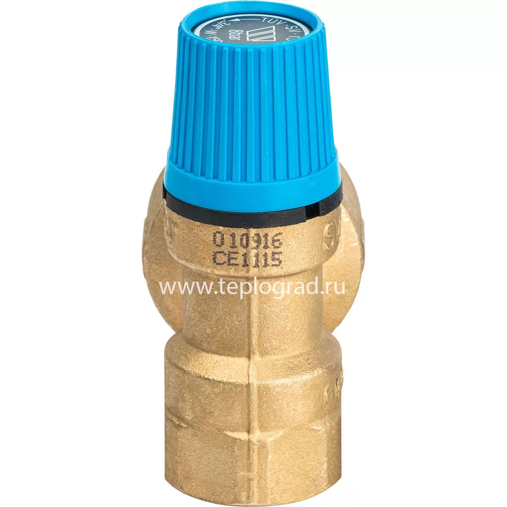 Предохранительный клапан Watts SVW 8-3/4, 8 бар для системы водоснабжения