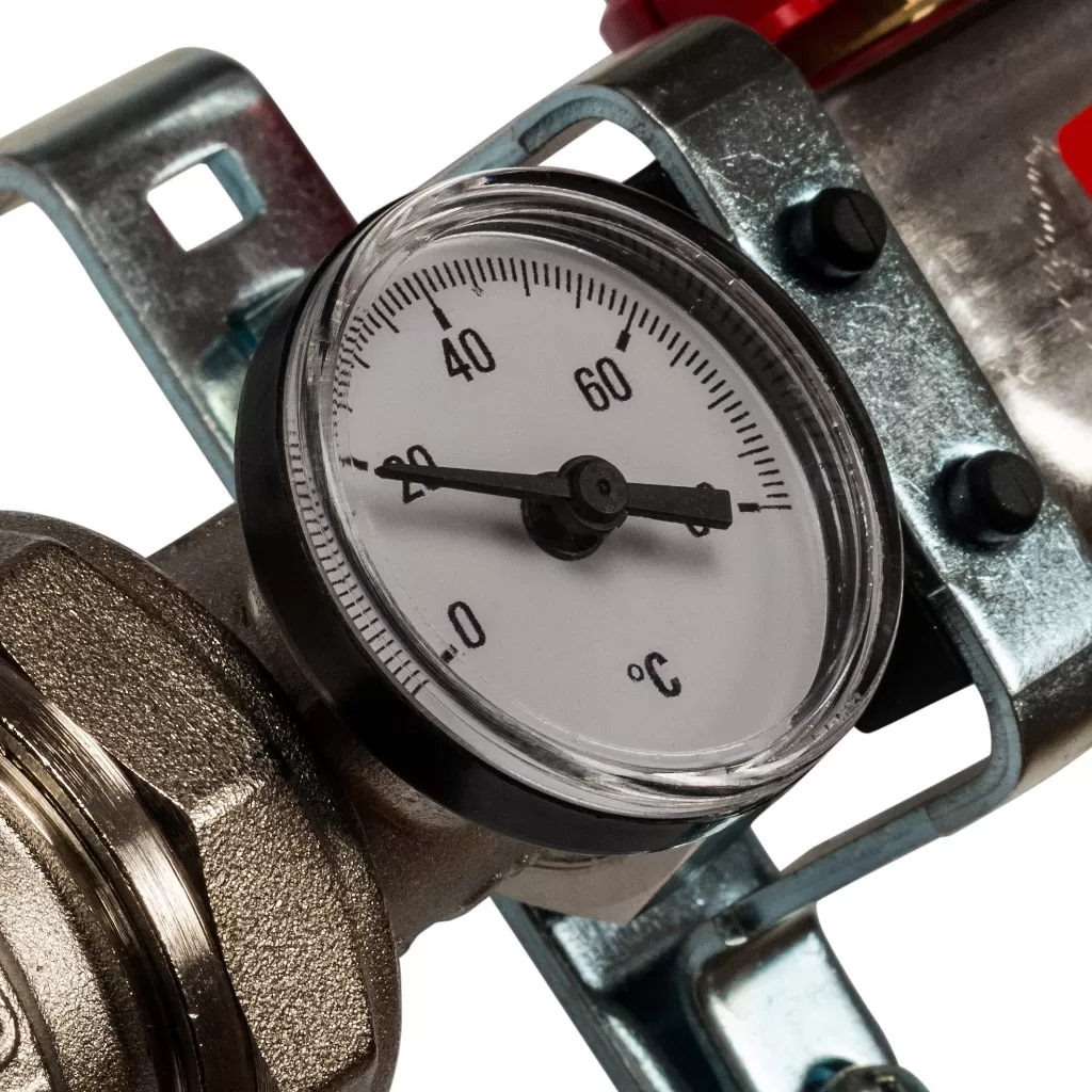 Коллектор из нержавеющей стали Stout в сборе с расходомерами 5 выходов Коллектор из нержавеющей стали Stout в сборе с расходомерами 5 выходов