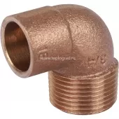 Угловой переход 18x3/4 ВП-НР Sanha 4092g, бронза 140921834