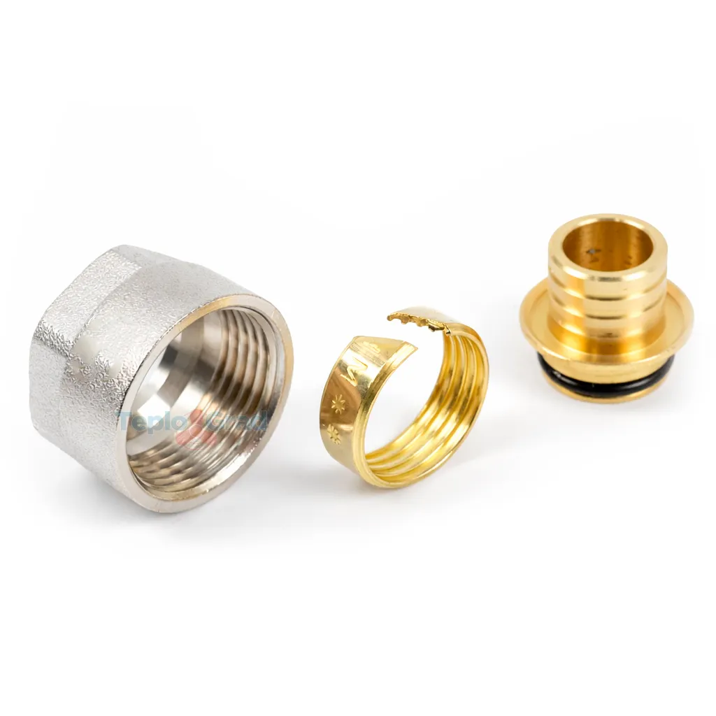 Резьбозажимное соединение TIM 20х2.0 - G 3/4" коллекторное для труб