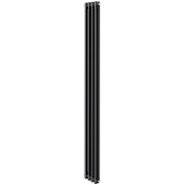 Стальной трубчатый радиатор Royal Thermo Insignia C2180 4 секции, боковое подключение (черный мат)