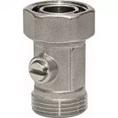 Узел нижнего подключения для радиатора Stout 3/4 раздельный, прямой Узел нижнего подключения для радиатора Stout 3/4 раздельный, прямой