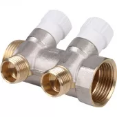 Коллектор Stout с регулировочными клапанами 1, 2 отвода 1/2 Коллектор Stout с регулировочными клапанами 1, 2 отвода 1/2