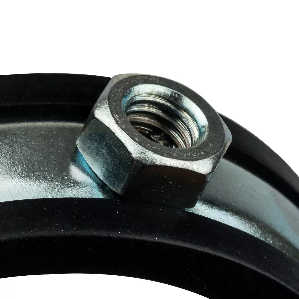 Хомут сантехнический со шпилькой и дюбелем 2" (59-65мм)