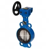 Затвор дисковый поворотный Danfoss VFY-WG Ду 150, Ру16 с редуктором, чугун