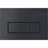 Кнопка смыва AlcaPlast M578 пластик, черная матовая Кнопка смыва AlcaPlast M578 пластик, черная матовая