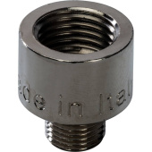 Муфта переходная 1/4x1/8 ВН никелированная Stout
