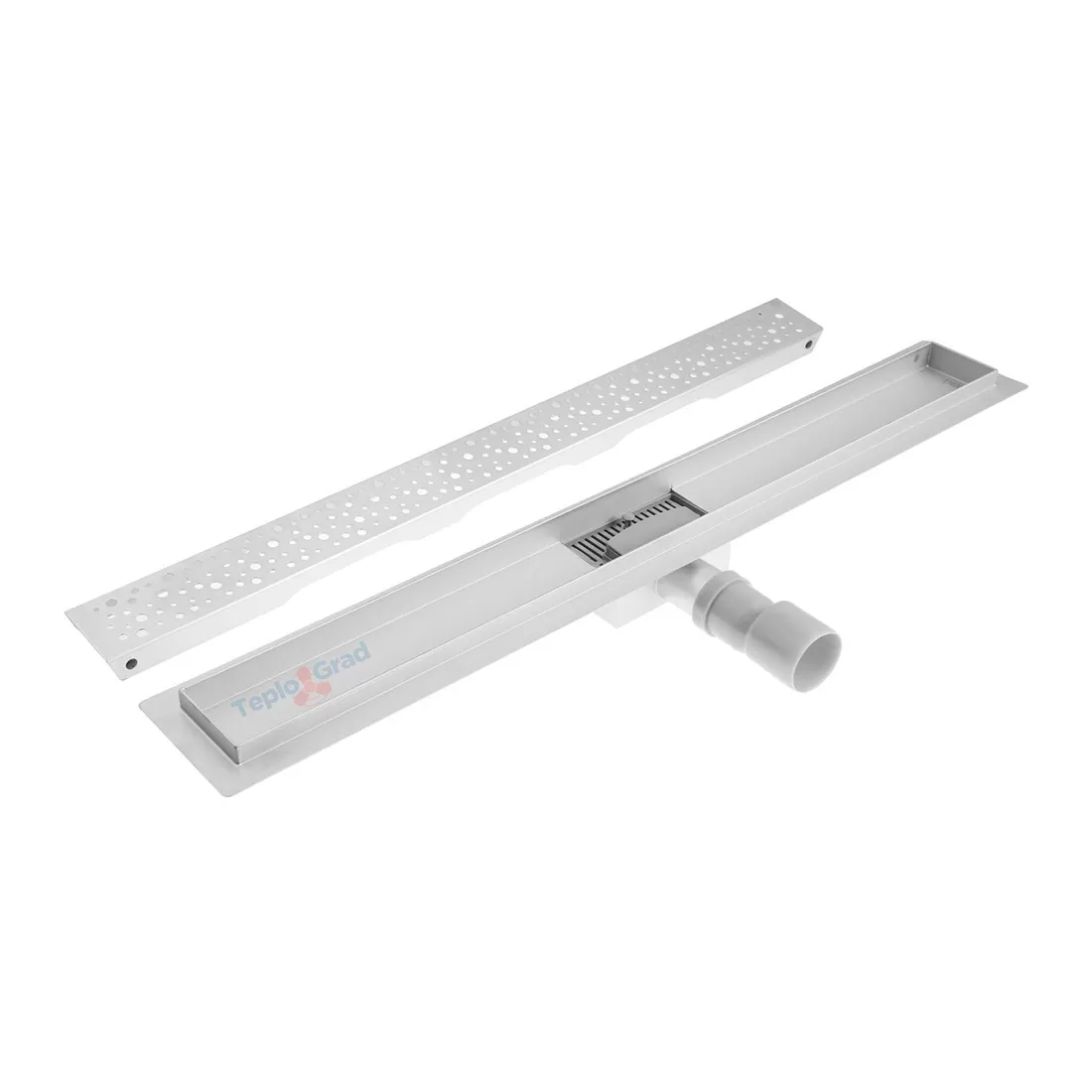 Душевой лоток TIM с горизонтальным выпуском (сухой + гидрозатвор) 750 мм Душевой лоток TIM с горизонтальным выпуском (сухой + гидрозатвор) 750 мм