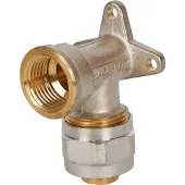 Угольник настенный с креплением винтовой Stout 1/2x20