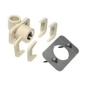 Угольник комбинированный, настенный, для гипсокартона Wavin Ekoplastik 20x1/2 PP-R