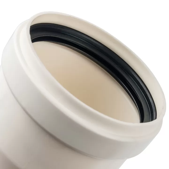 Труба коаксиальная Stout Dn 80 500 мм PP-FE для конденсационных котлов Труба коаксиальная Stout Dn 80 500 мм PP-FE для конденсационных котлов