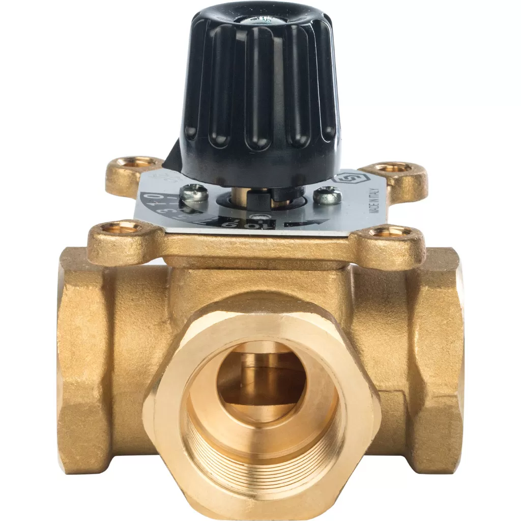 Трехходовой клапан Stout 1 KVs 8