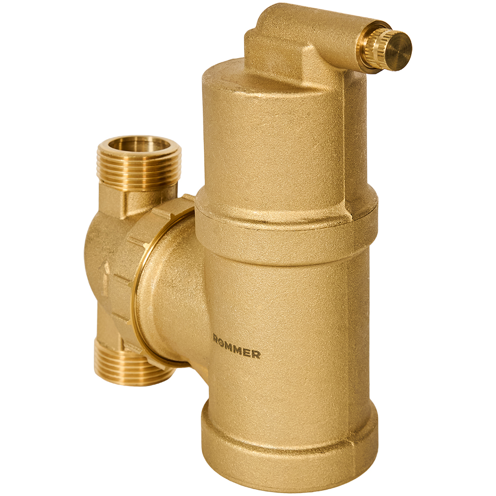 Сепаратор воздуха Rommer 1 ВР поворотный