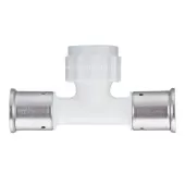 Пресс тройник Henco ВР 26x3/4x26 белый