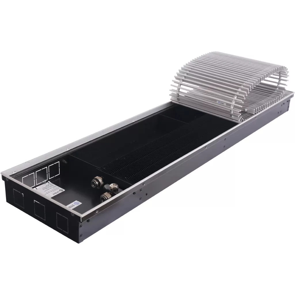 Внутрипольный конвектор Stout SCN 80.300.800 с естественной конвекцией