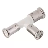 Пресс тройник Henco 20x16x16 белый Пресс тройник Henco 20x16x16 белый