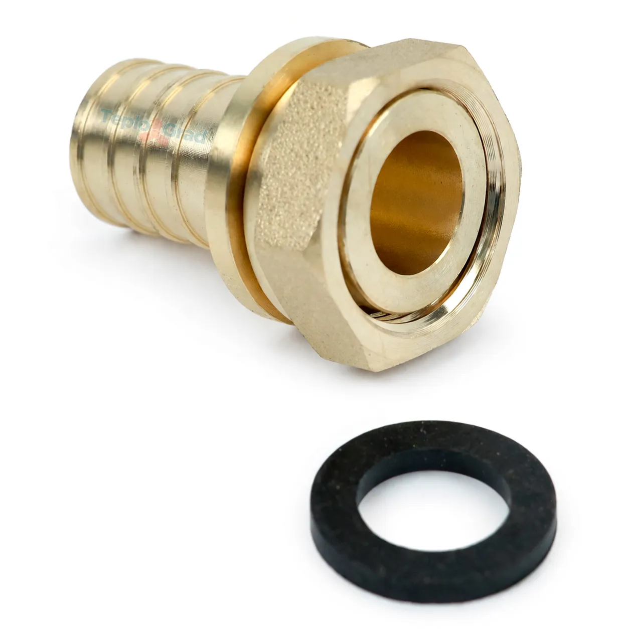 Муфта TIM с накидной гайкой 25x3/4