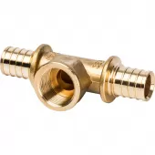 Тройник Stout ВР 32x1 для труб из сшитого полиэтилена