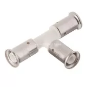 Пресс тройник Henco 16x16x16 белый Пресс тройник Henco 16x16x16 белый