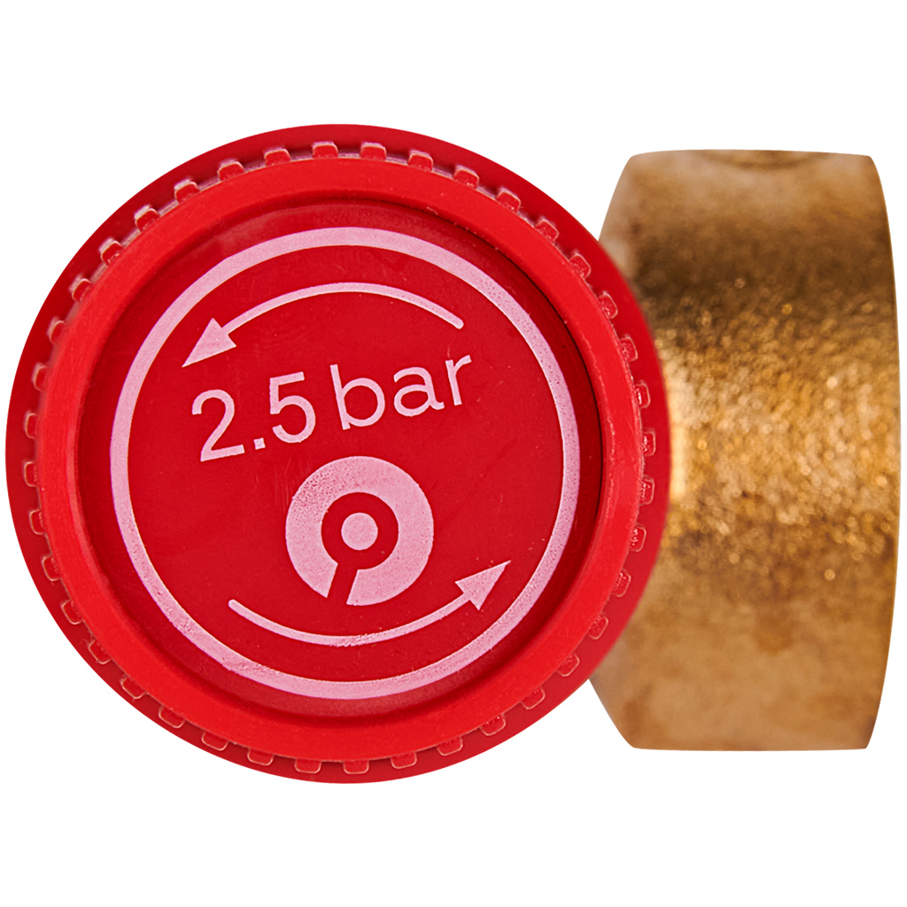 Предохранительный клапан Rommer 2,5 бар 1/2x3/4 для системы отопления