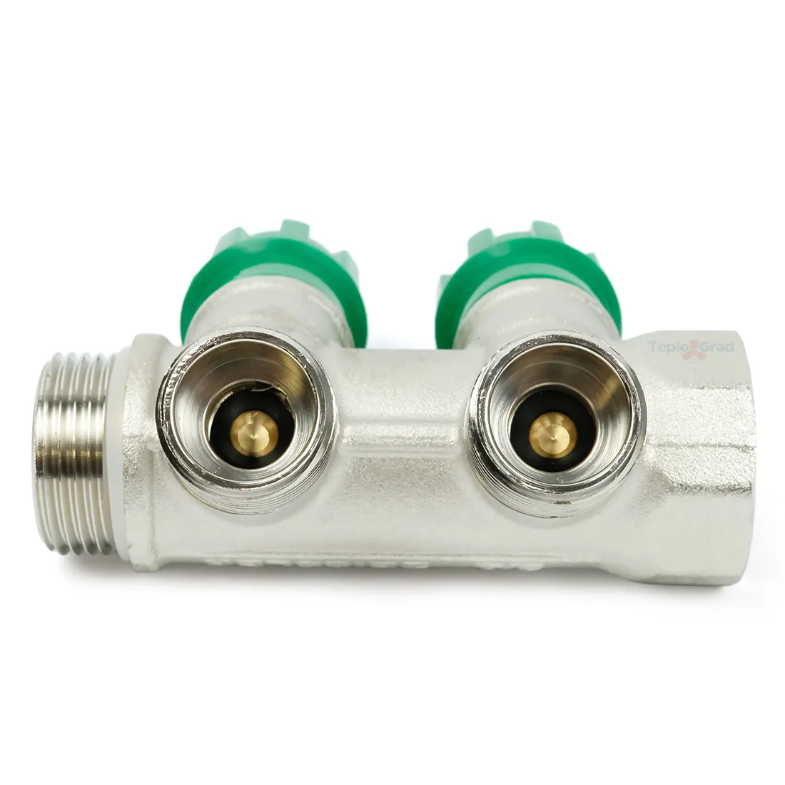 Коллектор TIM регулирующий под 45°, 3/4x1/2 на 2 выхода